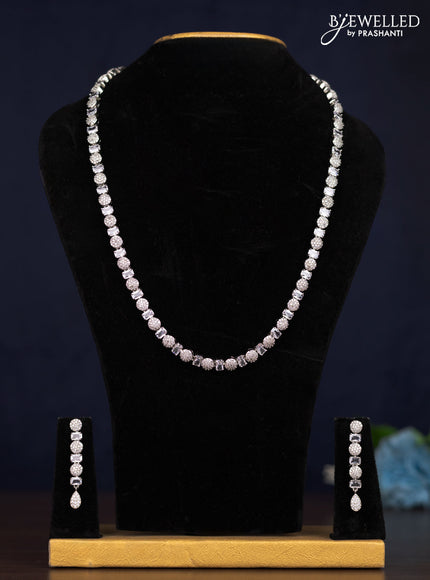 Zircon haaram with cz stones