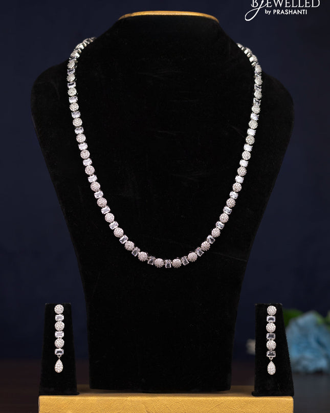 Zircon haaram with cz stones