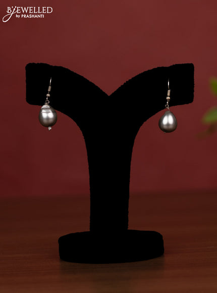 Pearl grey and cz stone maala