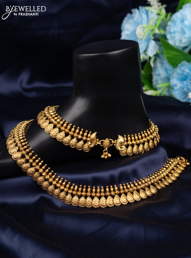 Antique anklet peacock design with hangings