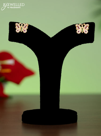 Antique attigai necklace with kemp & cz stones