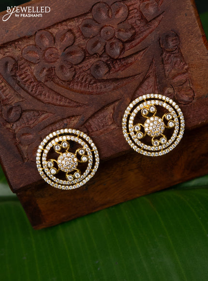Antique earring with cz stones
