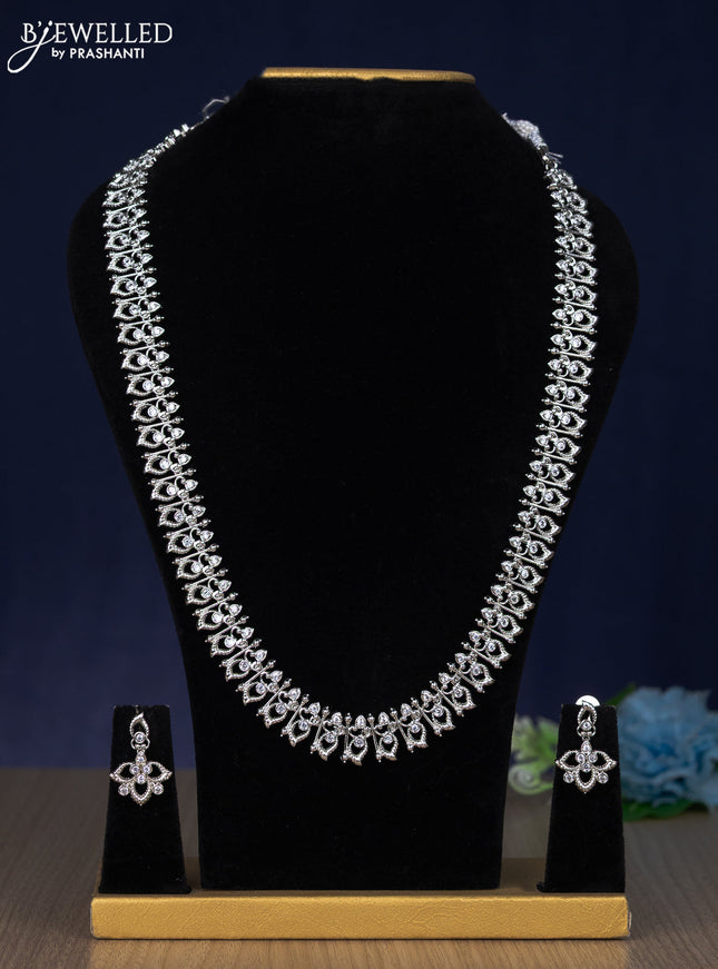 Zircon haaram with cz stones