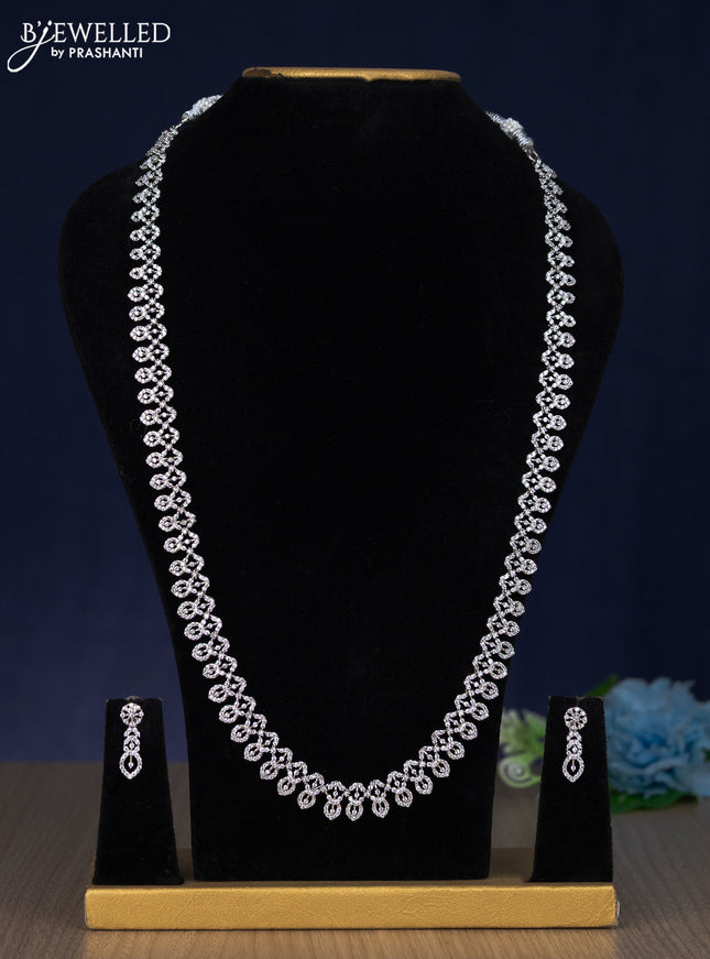 Zircon haaram with cz stones