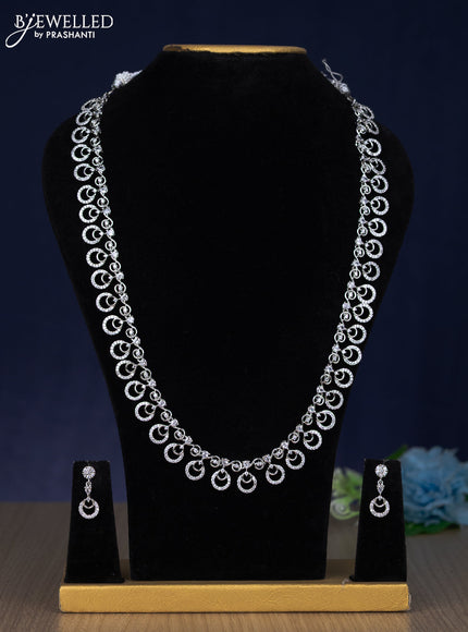 Zircon haaram with cz stones