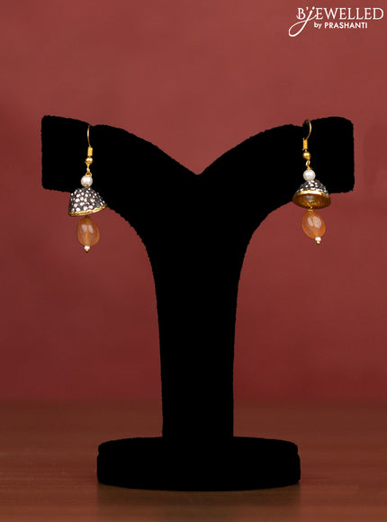 Jaipur multilayer beaded orange necklace