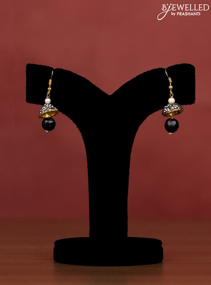 Jaipur multilayer beaded black necklace