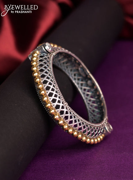 Oxidised kada type bangles