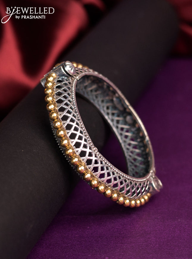 Oxidised kada type bangles