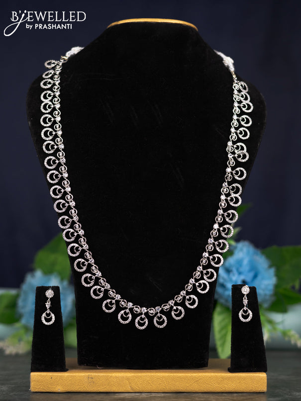 Zircon haaram with cz stones