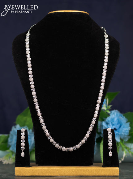 Zircon haaram with cz stone
