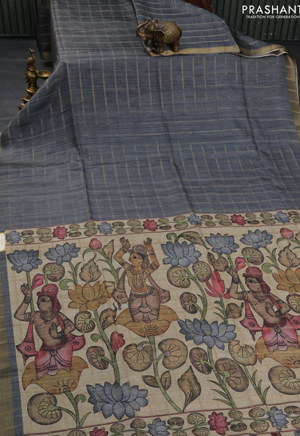 Collection image for: Semi Tussar Kalamkari Prints