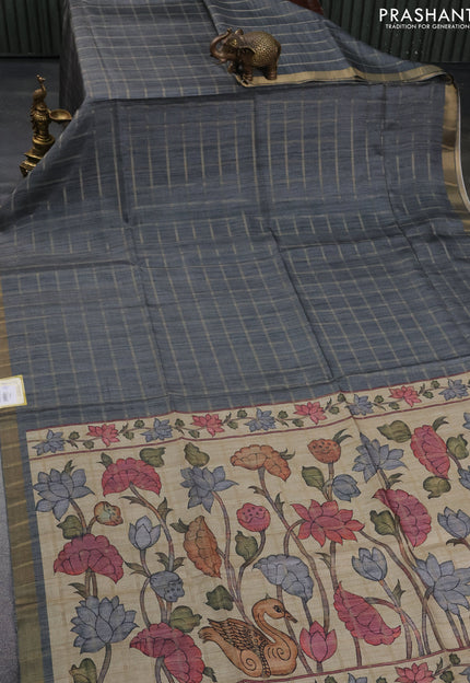 Collection image for: Semi Tussar Kalamkari Prints