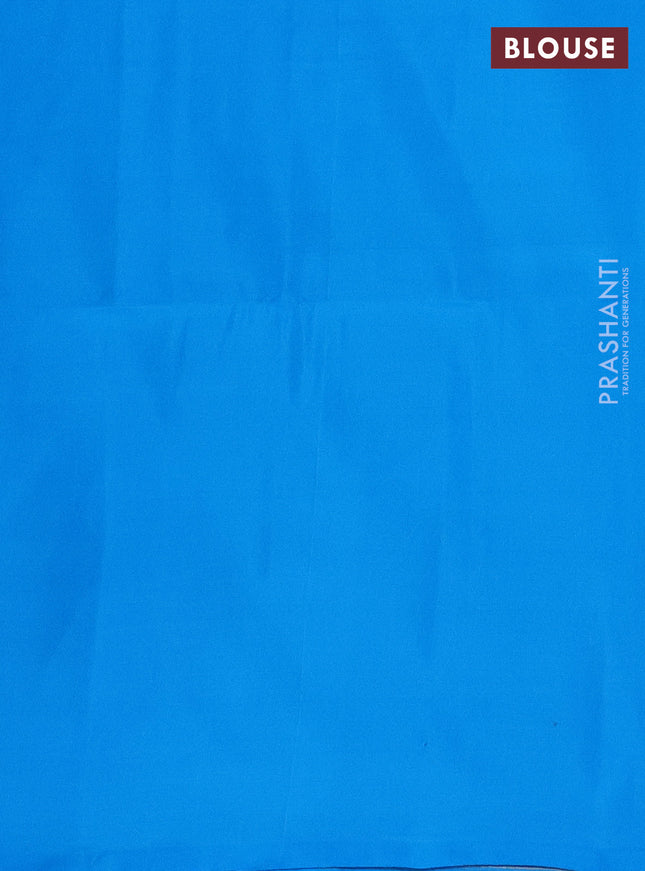 Kanchipuram soft silk saree deep jamun with allover zari weaves in borderless style