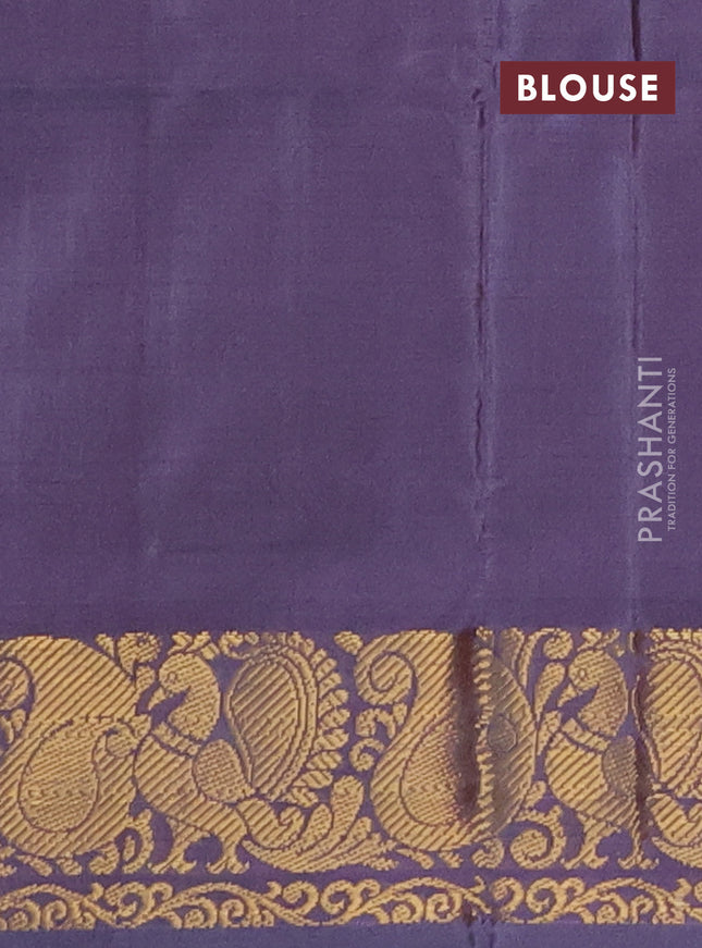 Banana pith saree light green and wine shade with thread woven buttas and zari woven border