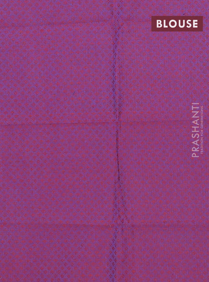 Chettinad cotton saree cs blue and pink with thread woven buttas and thread woven border