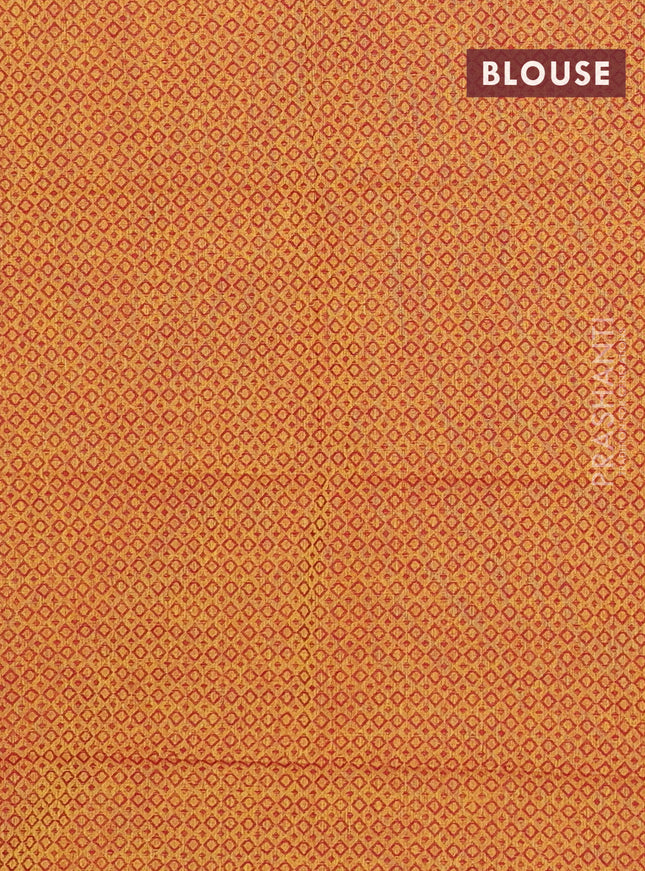 Chettinad cotton saree teal blue and yellow with thread woven buttas and floral design border