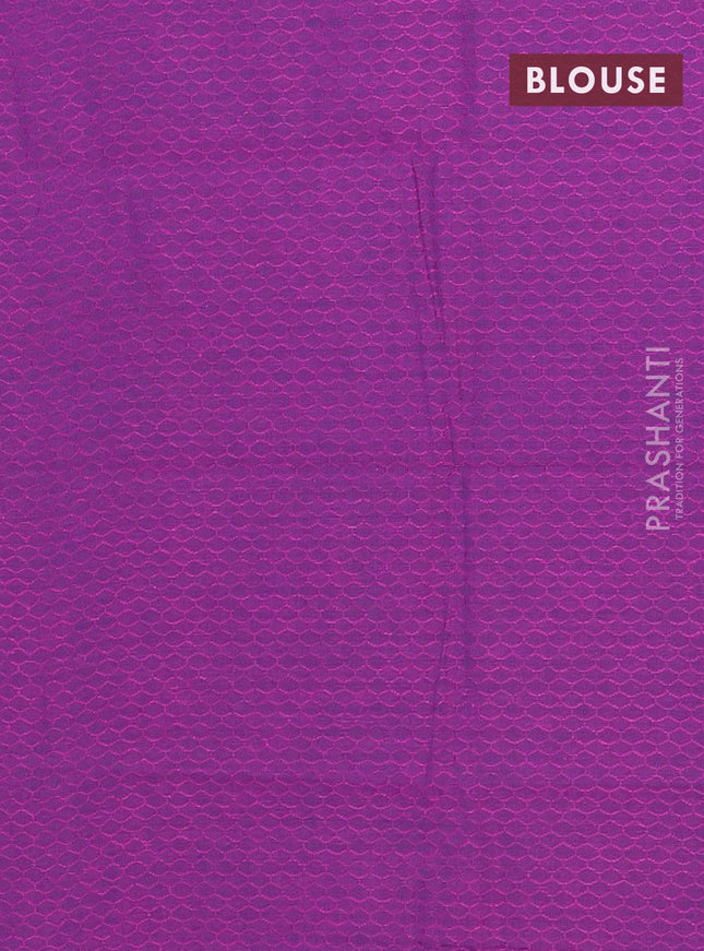 Chettinad cotton saree pink and purple shade with plain body and rettapet thread woven border