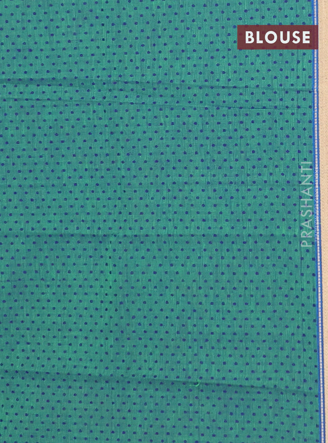 Chettinad cotton saree deep purple and mustard yellow with allover checked pattern and simple border