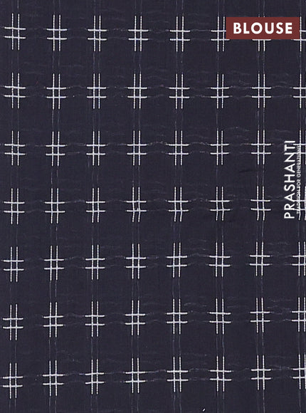 Chettinad cotton saree mauve pink and deep coffee brown with thread woven buttas and zari woven border