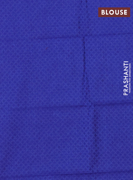 Chettinad cotton saree dark pink and voilet with thread woven buttas and temple disign zari woven border