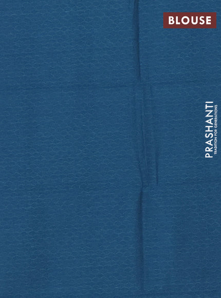 Chettinad cotton saree purple and peacock green with thread woven buttas and temple disign zari woven border