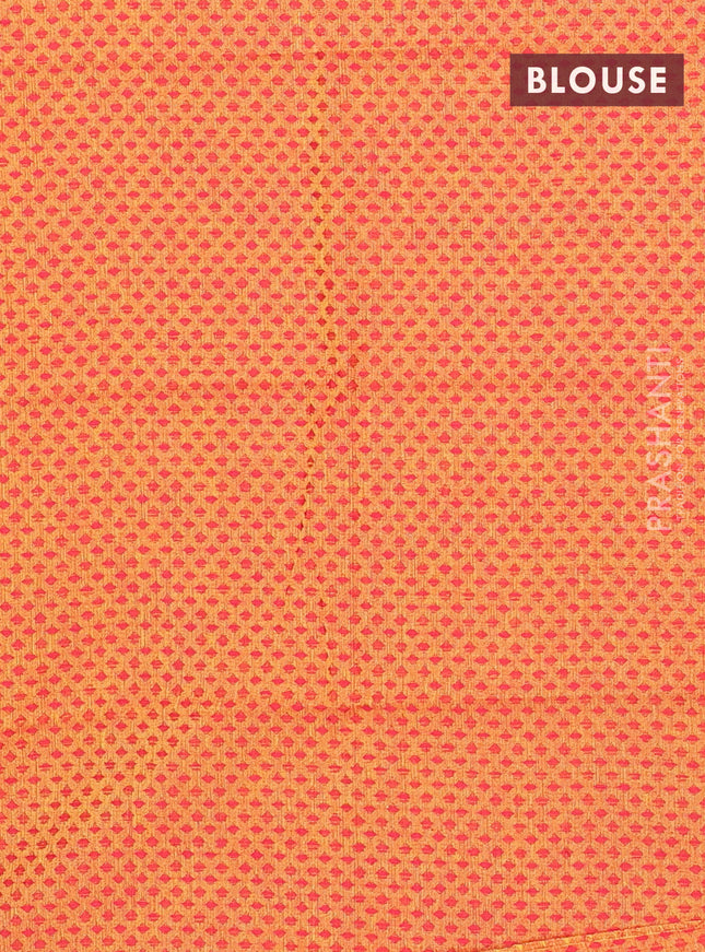 Chettinad cotton saree pink and dual shade of green with thread woven buttas and temple disign zari woven border