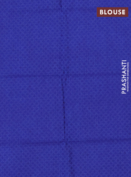 Chettinad cotton saree wine shade and dark voilet with thread woven buttas and temple disign zari woven border