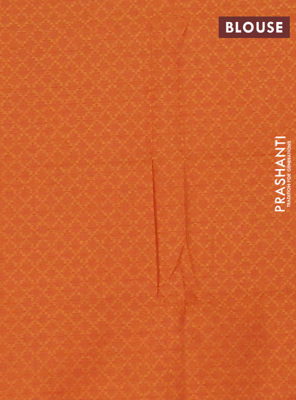 Chettinad cotton saree dual shade of purple and pink with thread woven buttas and ganga jamuna border