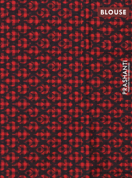 Chettinad cotton saree candy pink and beige with thread woven buttas and zari woven border