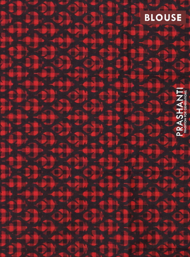 Chettinad cotton saree candy pink and beige with thread woven buttas and zari woven border