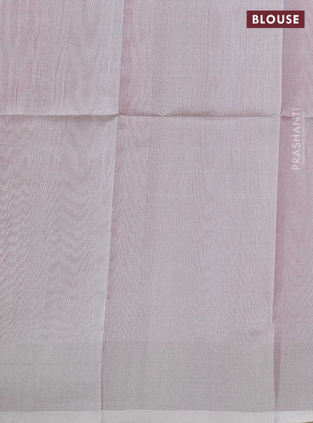 Pure uppada silk saree magenta pink with silver zari woven coin buttas and silver zari woven border