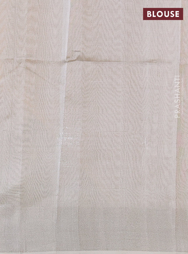 Pure uppada silk saree mustard yellow with silver zari woven coin buttas and silver zari woven border