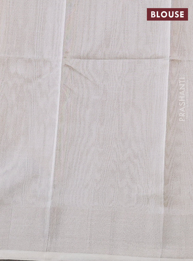 Pure uppada silk saree mustard yellow with silver zari woven coin buttas and silver zari woven border