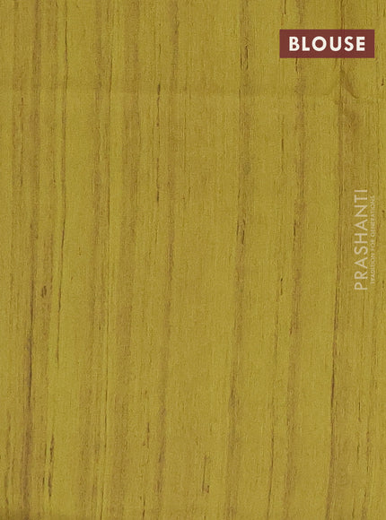 Semi tussar saree lime green and beige with allover walri butta prints and printed border