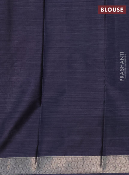 Bangalori semi silk saree grey and dark grey with allover ikat weaves and zari woven border