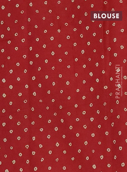 Muslin cotton saree sap green and maroon with paisley prints and printed border