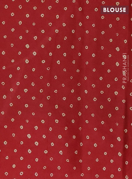 Muslin cotton saree blue and maroon with paisley prints and printed border