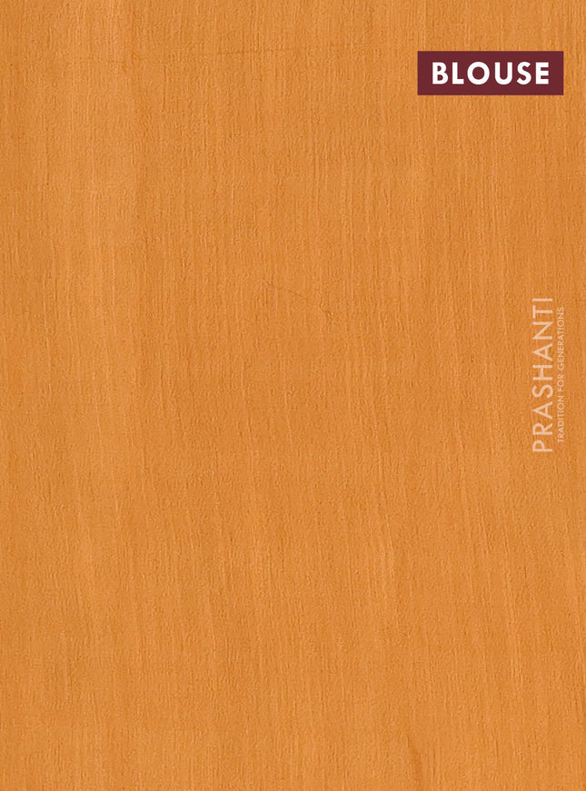 Semi bamboo saree mustard yellow with thread weaves and zari woven border