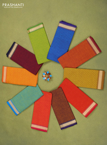 Chettinad blouse bits Multi colour Pack of 10