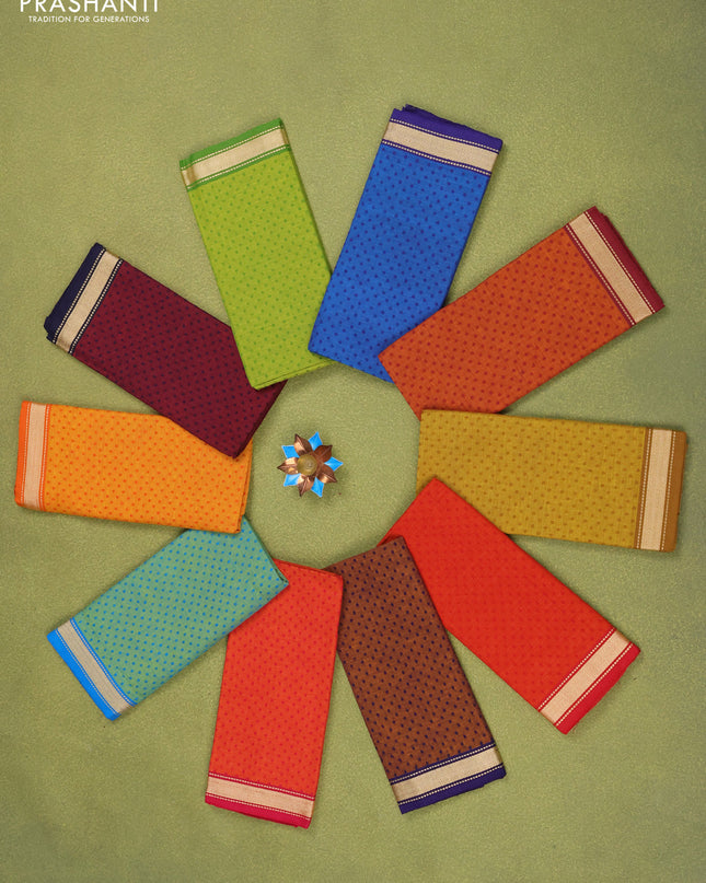 Chettinad blouse bits Multi colour Pack of 10