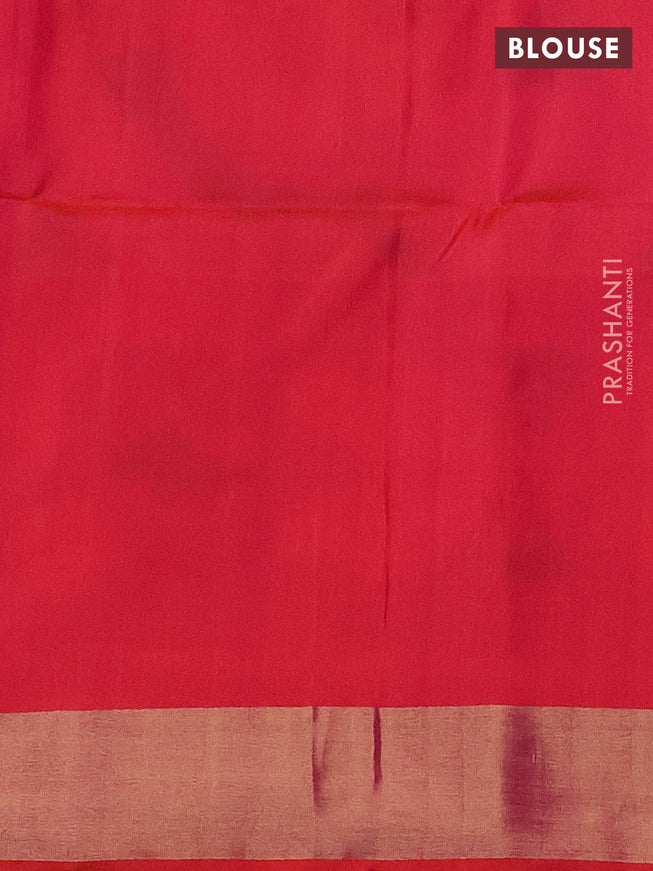 Ikat soft silk saree elaichi green and pink with allover ikat weaves and long zari woven ikat style border