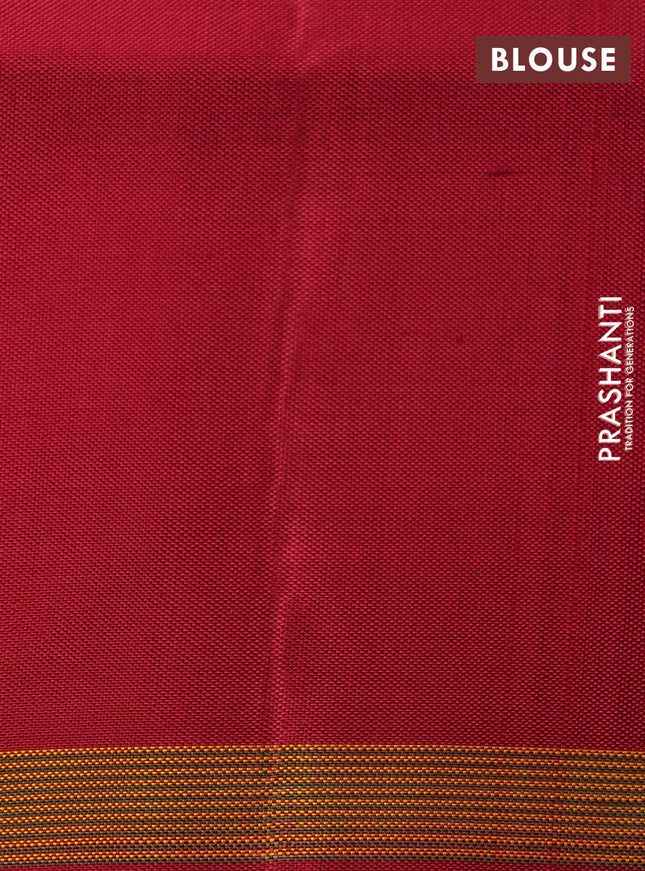 Rajkot patola silk saree off white grey and red with allover ikat weaves and simple zari border