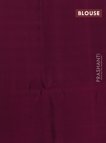 Kanchipuram soft silk saree mehendi green with allover zari woven floral buttas and long zari woven border