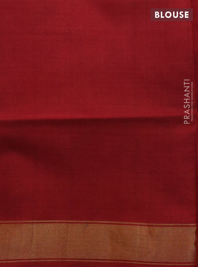 Rajkot patola silk saree pink and maroon with allover ikat weaves and zari woven border