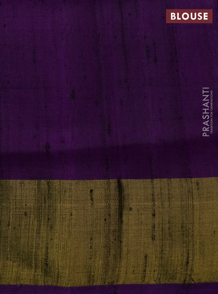 Rajkot patola silk saree deep purple with allover ikat weaves and zari woven border