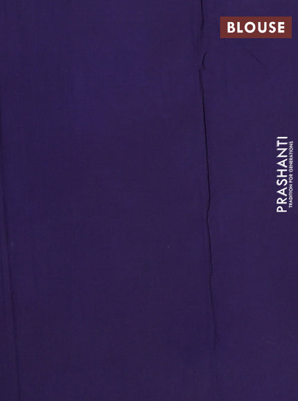 Jaipur cotton saree yellow and navy blue with allover tie & dye prints and printed border