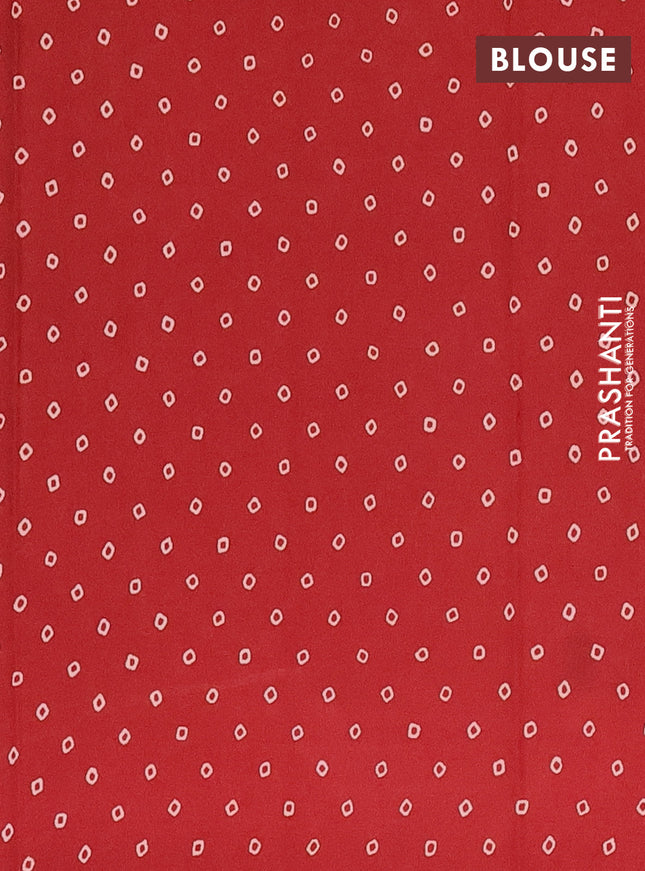 Jaipur cotton saree black and marron with allover kalamkari prints and printed border