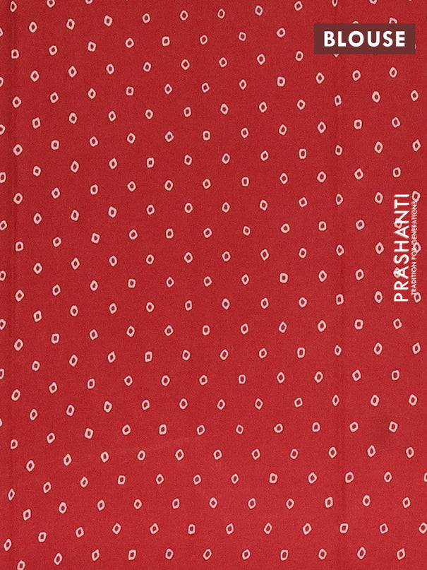 Jaipur cotton saree black and marron with allover kalamkari prints and printed border