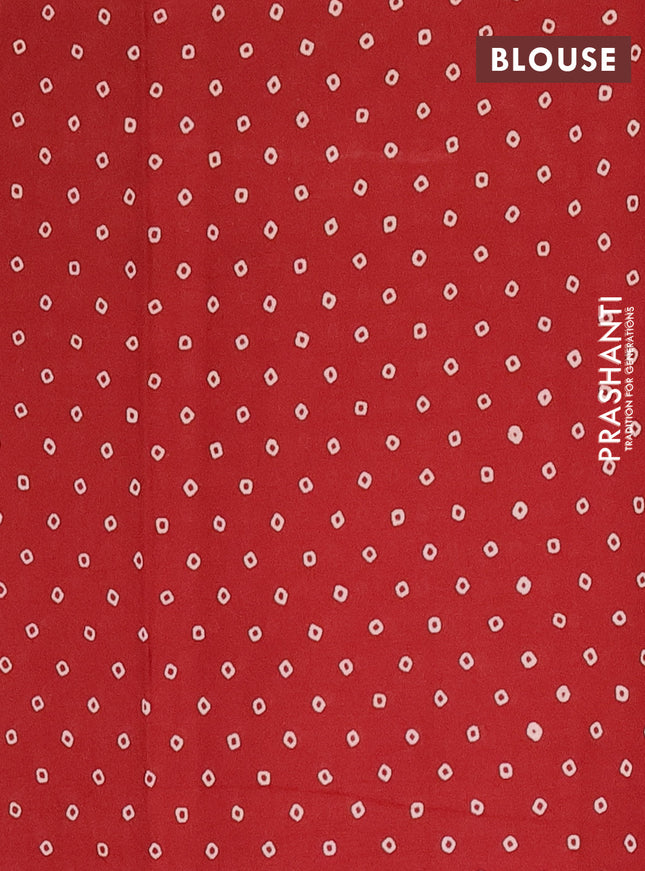 Jaipur cotton saree black and maroon with allover kalamkari prints and printed border